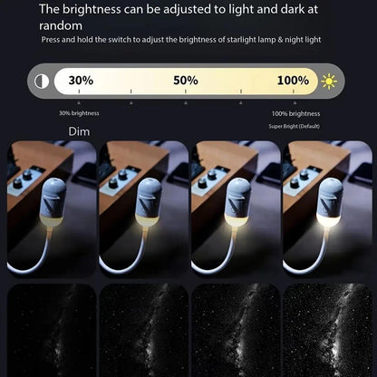Comauo® NEXT-GEN SMART PROJECTION HD Smart Dynamic 5D Holographic Night Light Projector✨