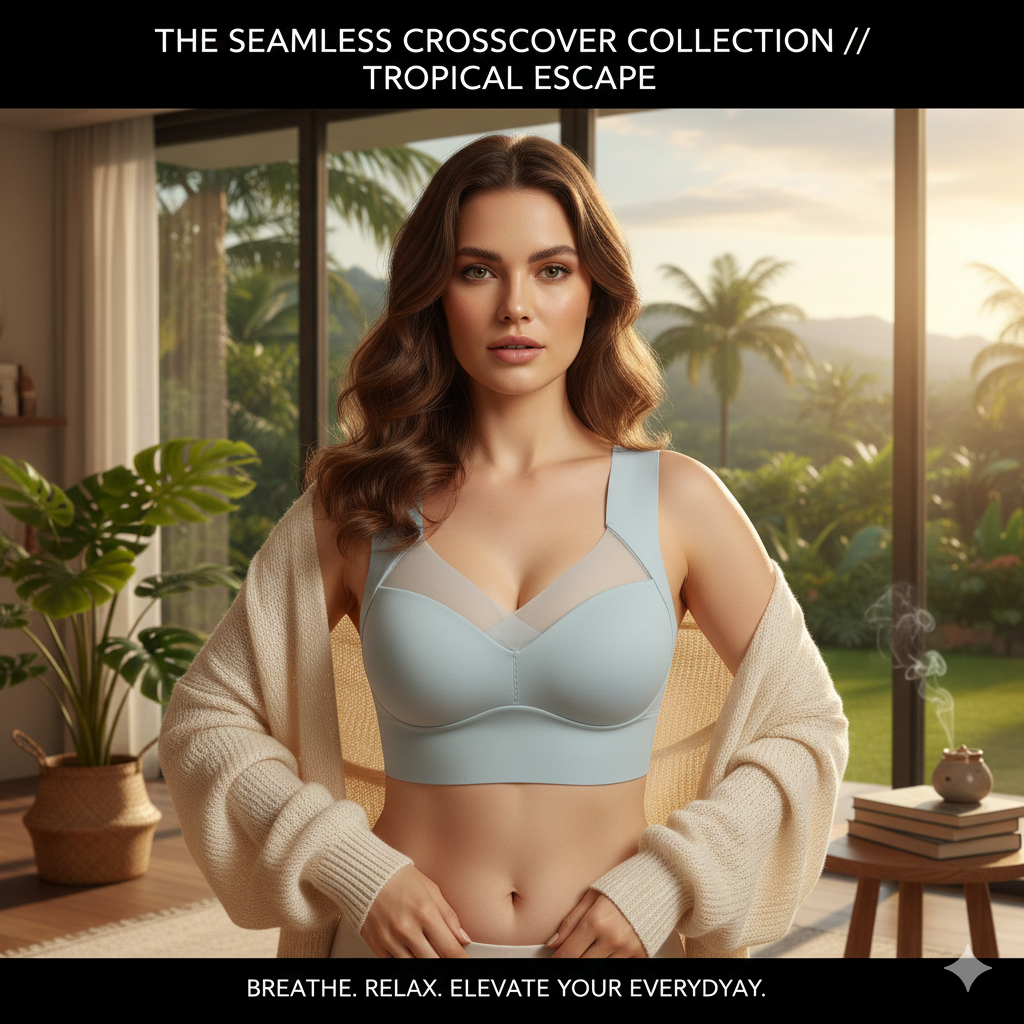 Breathable Lace Trim Seamless Bralette (Set of 2): Sexy Deep V Wireless Sports Bra - Lightweight Low-Impact Activewear & Leisure Lingerie