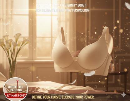 Cloud-Comfort Seamless Wireless Bra: Invisible Push-Up Support with 8cm Soft Padding - All-Day Comfort Lingerie, No Steel Ring, Zero Pressure Design