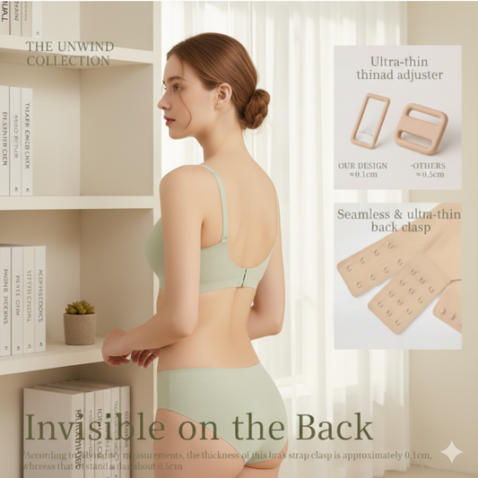 Invisible Smoothing Seamless Bra: Wireless Full-Support Lift Bralette - Padded No-Show T-Shirt Bra for a Flawless Silhouette & Gentle Shaping