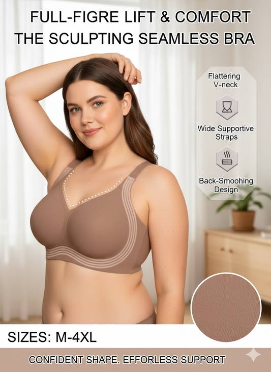 The Essential Everyday "Unwind" Bra: Ultra-Lightweight Seamless Bralette - Padded Soft Support for Stress-Free Days and Peaceful Nights