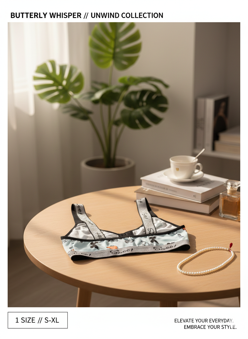 Zero-Pressure Wireless Bra: 1PC Seamless "Second-Skin" Bralette - Breathable Soft-Touch Casual Underwear for Yoga, Sleep, and Everyday Comfort